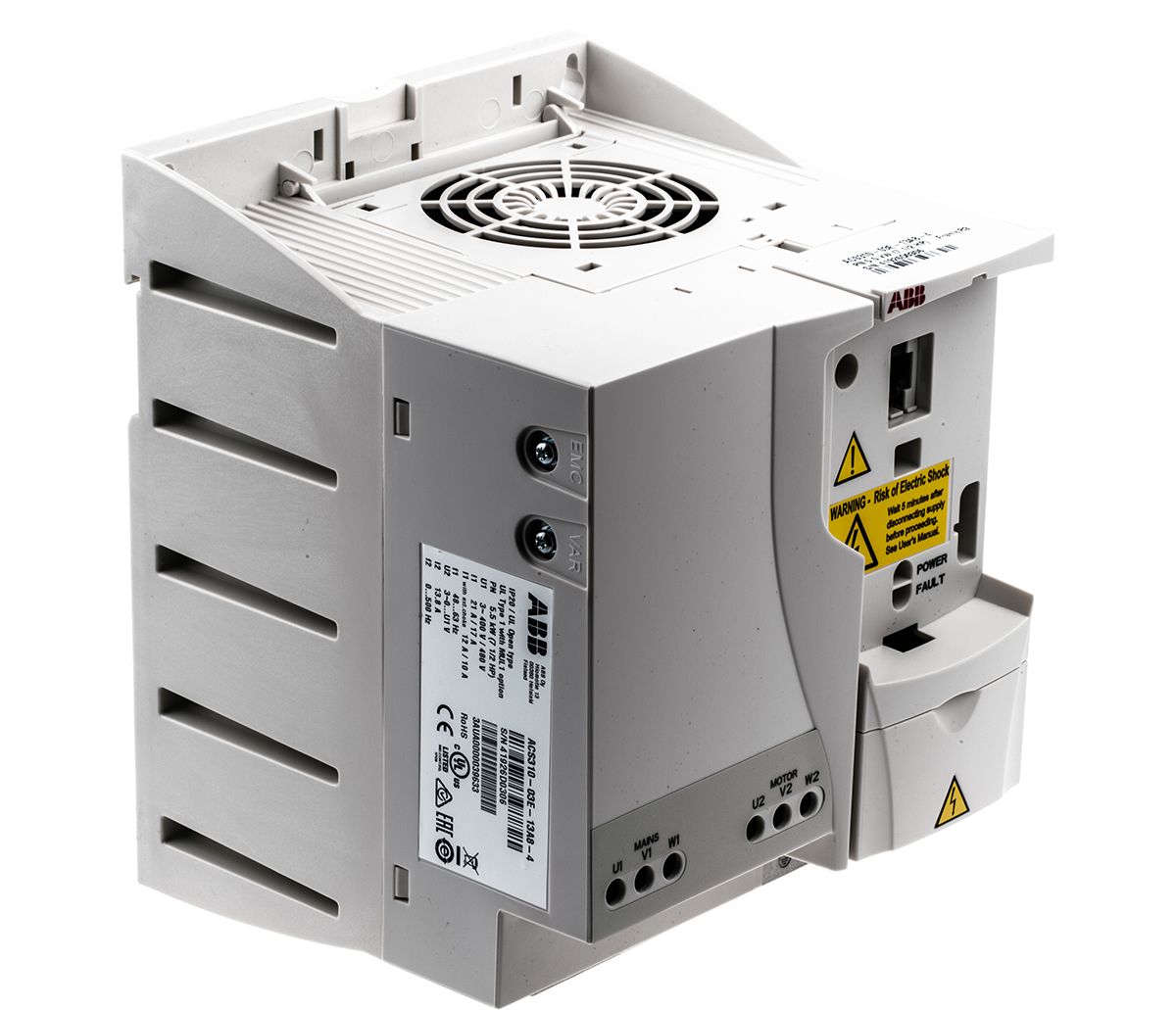ABB Inverter Drive, 3-Phase In, 5.5 kW, 400 V ac, 13.8 A