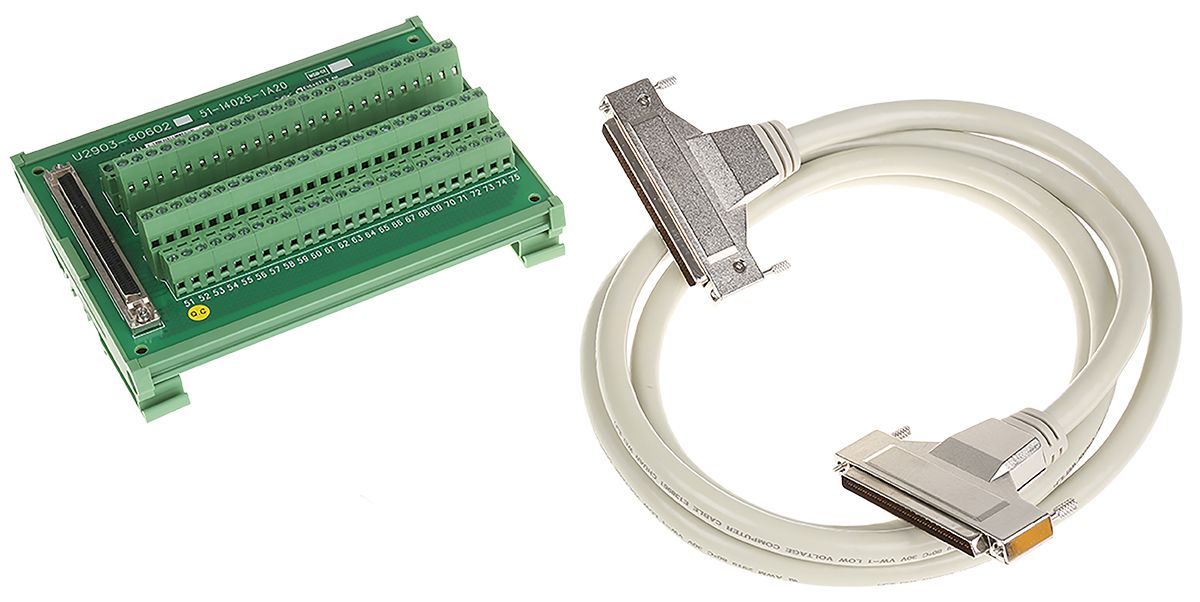 Cable SCSI Keysight Technologies U2904A 2m, Tornillo de Apriete Manual