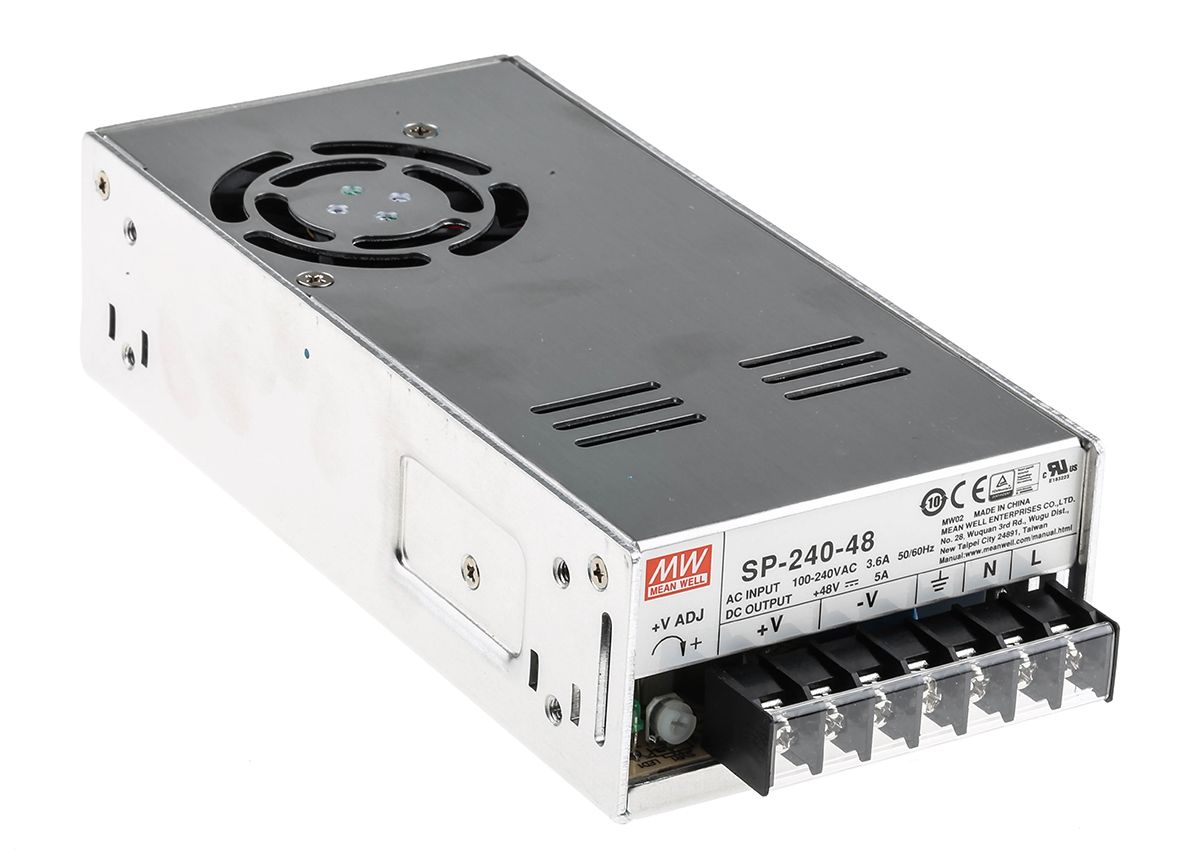 SP24048RS Mean Well Enclosed, Embedded Switch Mode Power Supply