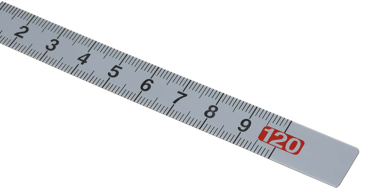 1.2m Tape Measure, Metric, With RS Calibration