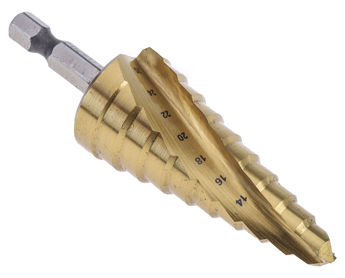 DT5030QZ DeWALT HSS Step Drill Bit 14mm x 25mm RS