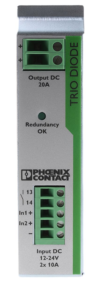 Phoenix Contact TRIO-DIODE/12-24DC/2X10/1X20 Redundanzmodul