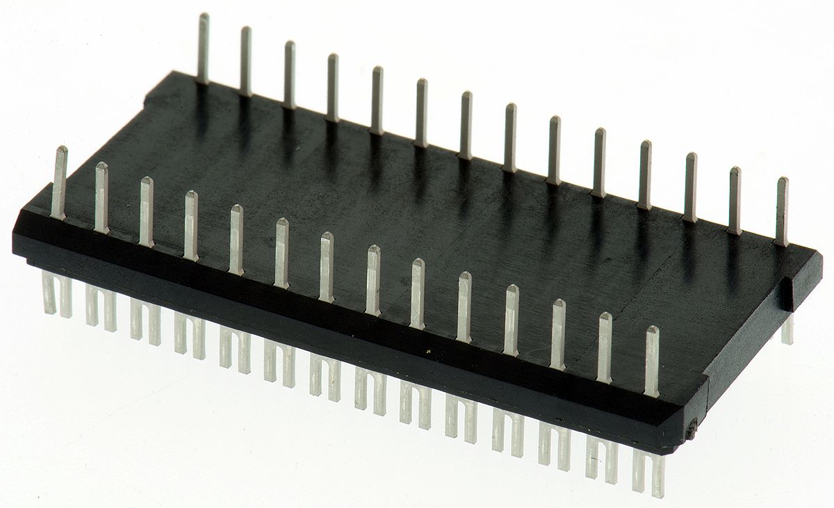 Leiterplatten-Stiftleiste Aries Electronics 28-polig 2.54mm Nickel verzinnt Durchsteckmontage 2A