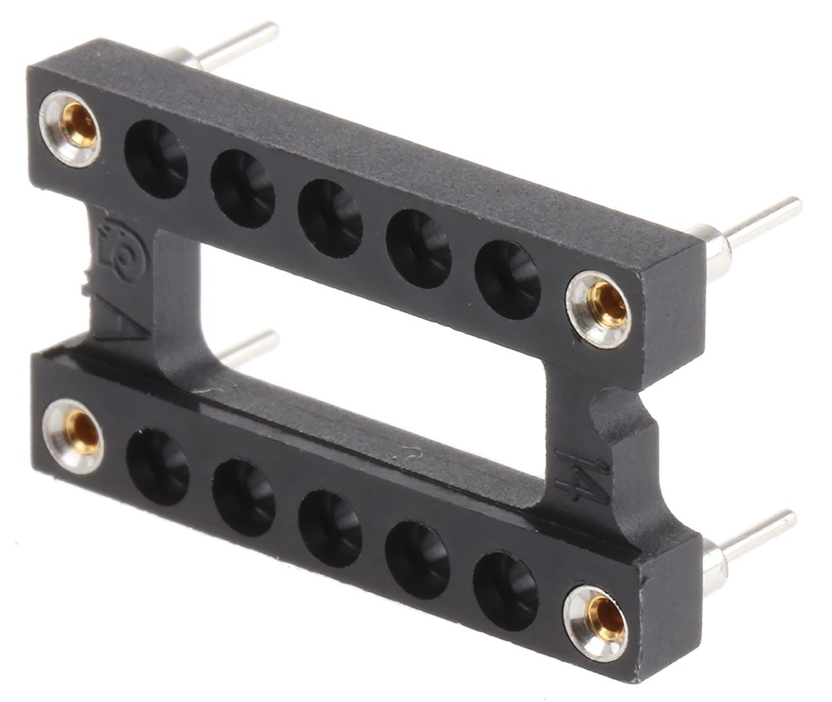 Aries Electronics 15.24mm Pitch 14 Way DIL Oscillator Socket