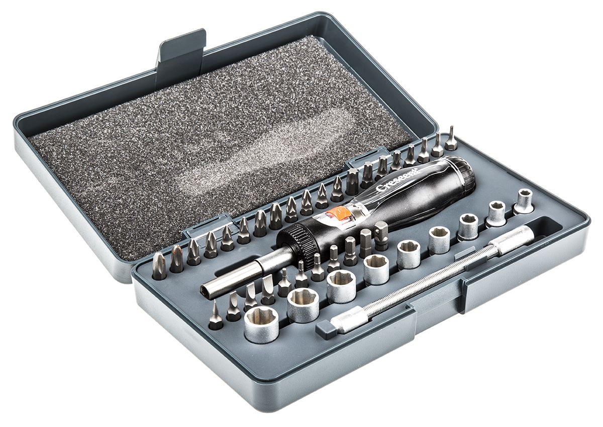 CTK42EU Cooper Tools 42 Piece Mechanics Tool Kit with Case RS