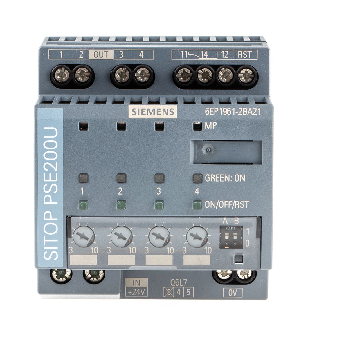 Siemens PSE200U Series Selectivity Module, 22 → 30V, 10A, for use with SITOP