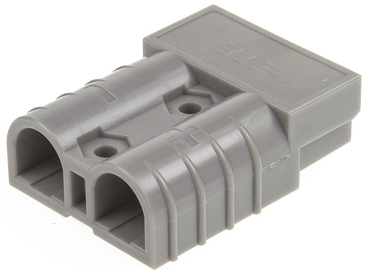 TE Connectivity, AMP Power Series 50 Series 2 Way Battery Connector, Cable Mount, 50A, 600 V ac/dc