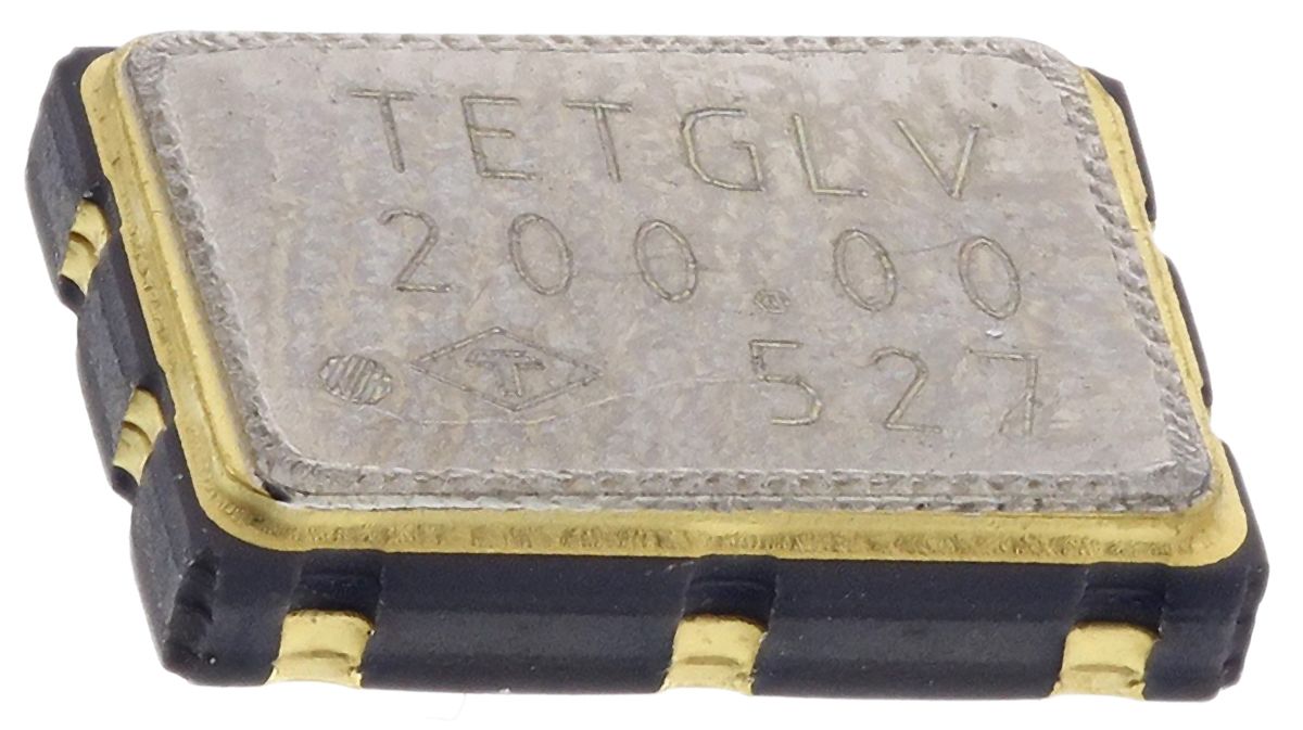Oscillatore OTETGLVTNF-200.00MHz, 200MHz, ±50ppm LVDS SMD, 6 Pin XO
