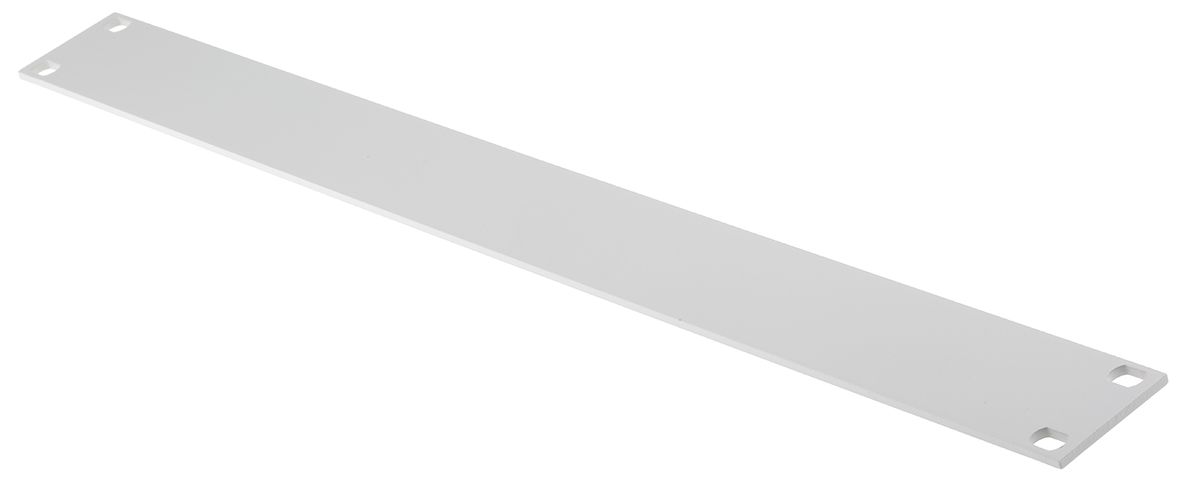 Panel Frontal 1U nVent SCHROFF de Aluminio Gris, 483 x 43.6mm