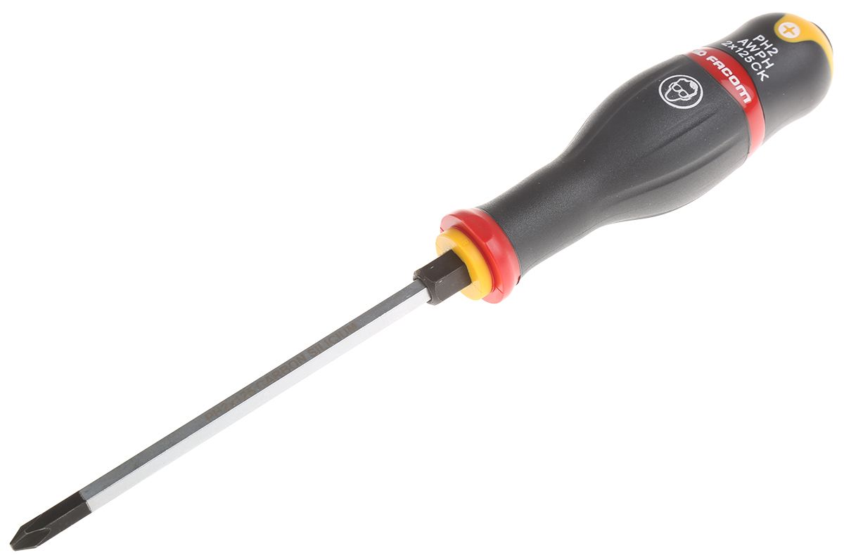 Atwph2x125ck Facom Phillips Standard Screwdriver Ph2 Tip Rs