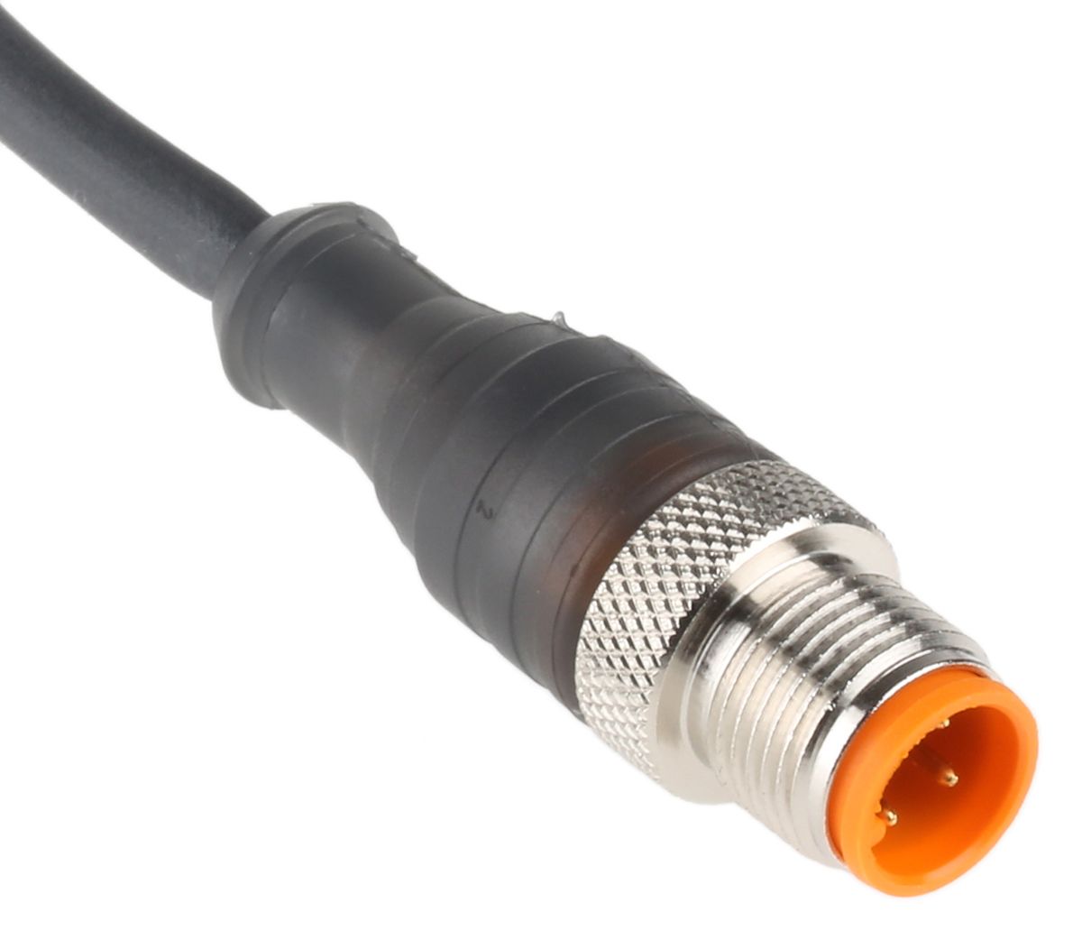 Lumberg Automation Straight Male M12 to Unterminated Sensor Actuator Cable, 4 Core, Polyurethane PUR, 2m