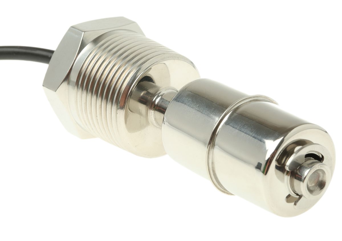 Cynergy3 SSV66A-34N Series Vertical Stainless Steel Float Switch, Float, 1m Cable, NO/NC, 300V ac Max, 300V dc Max
