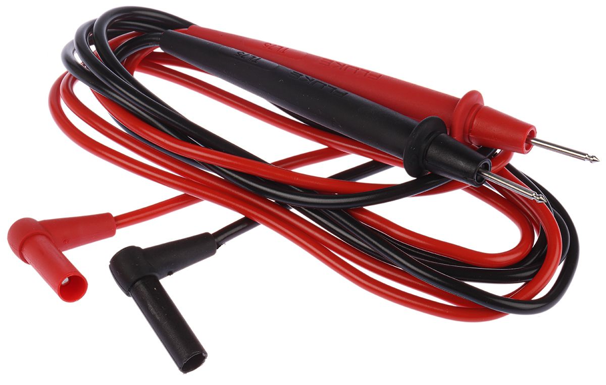 TL751 Fluke Test Lead Kit, Banana Plug, 1.22m, CAT III, CAT IV, 10A RS