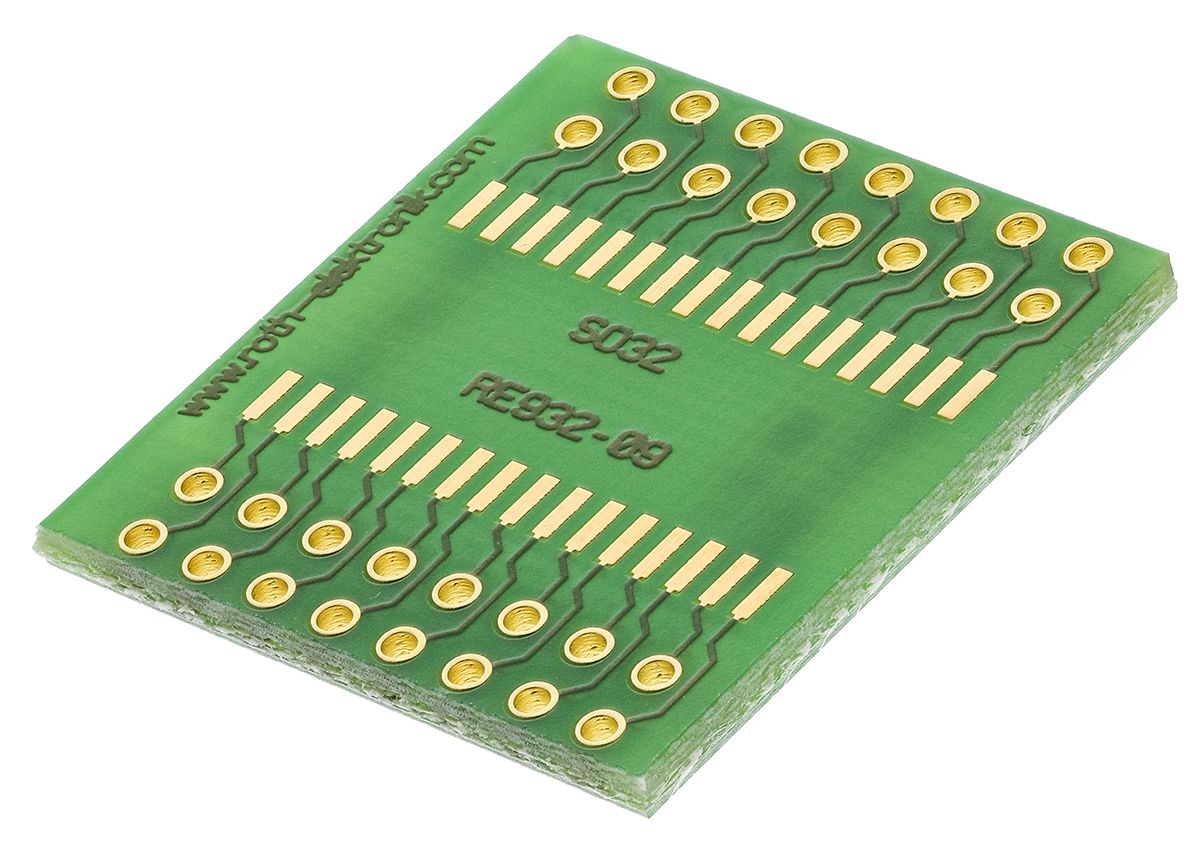 RE932-09, Double Sided Extender Board Multi Adapter Board FR4 25.4 x 23.81 x 1.5mm