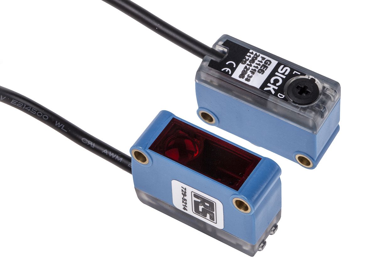 RS PRO Through Beam Photoelectric Sensor, Block Sensor, 15 m Detection