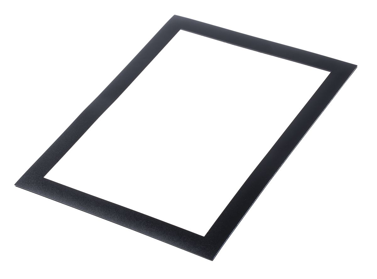 Durable Black A5 PVC Information Frame, 148mm Height, 210mm Width