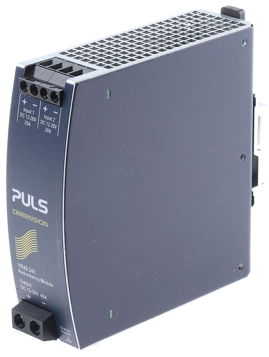 YR40.241 PULS Redundancy module, for use with 20 A Power Supply RS