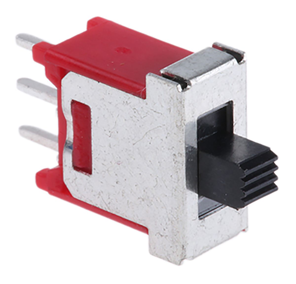 RS PRO PCB Slide Switch Single Pole Double Throw (SPDT) On-Off-On 3 A @ 120 V ac Top