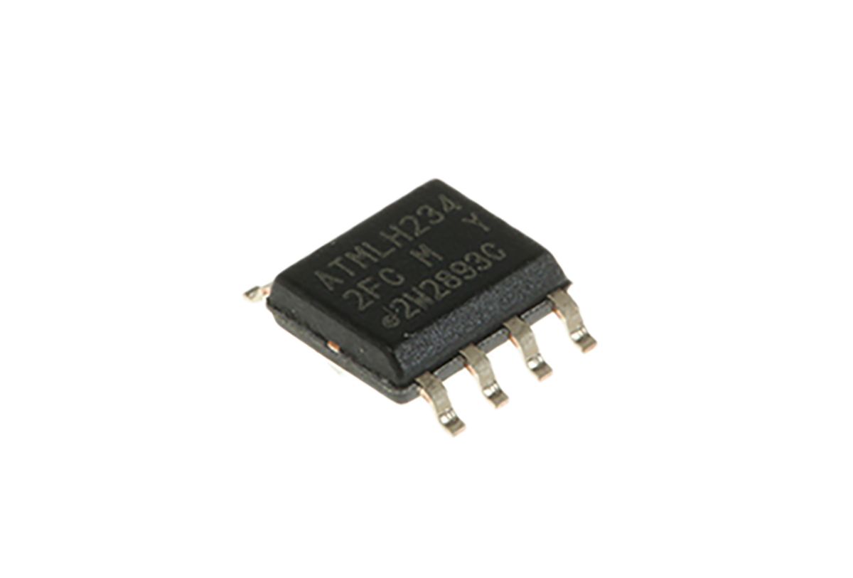 Atmel AT24C512C-SSHM-B, 512kbit EEPROM Memory, 900ns 8-Pin SOIC Serial ...