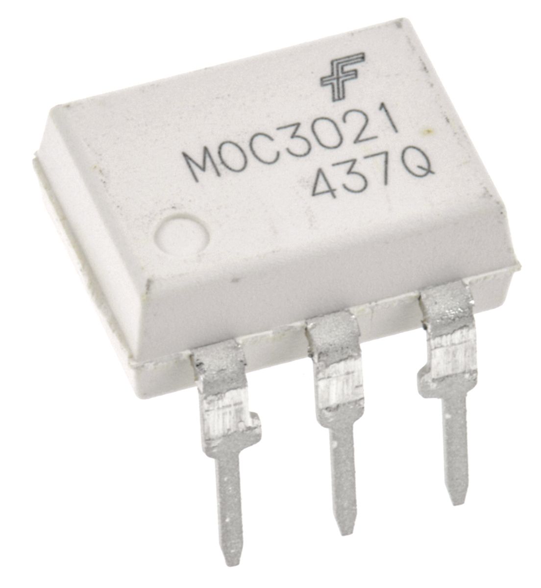 onsemi, MOC3021M DC Input Triac Output Optocoupler, Through Hole, 6-Pin DIP