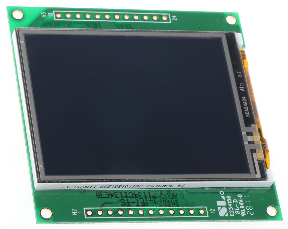 Displaytech INT024BTFT-TS TFT LCD Colour Display / Touch Screen, 2.4in QVGA, 240 x 320pixels