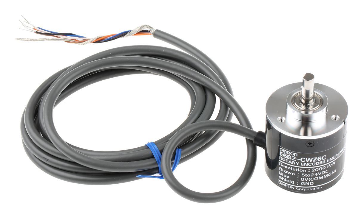 E6b2 Cwz6c 2000pr 2m By Oms Omron E6b2 Series Incremental Incremental Encoder 2000 Ppr Npn 8680