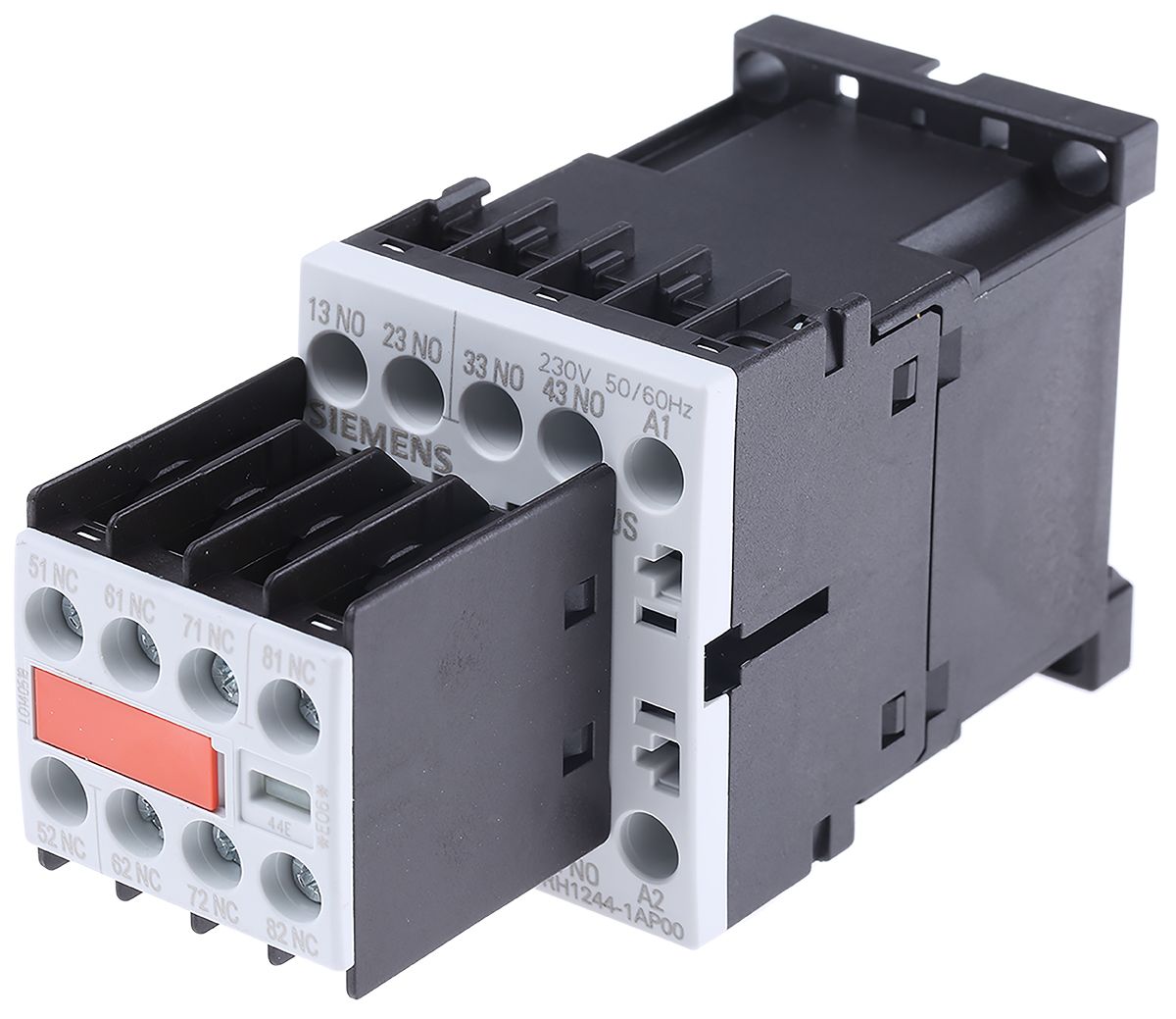 3RH1244-1AP00 | Siemens Overload Relay - 4NO/4NC, 10 A Contact Rating ...