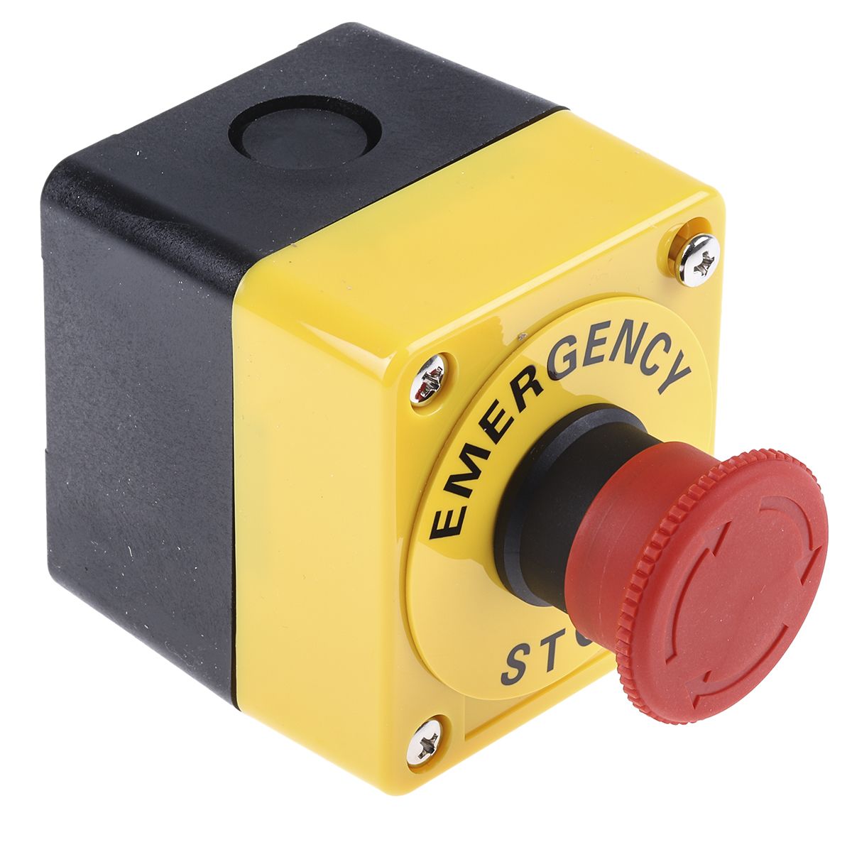 Omron A22E Series Emergency Stop Push Button, Panel Mount, 1NC