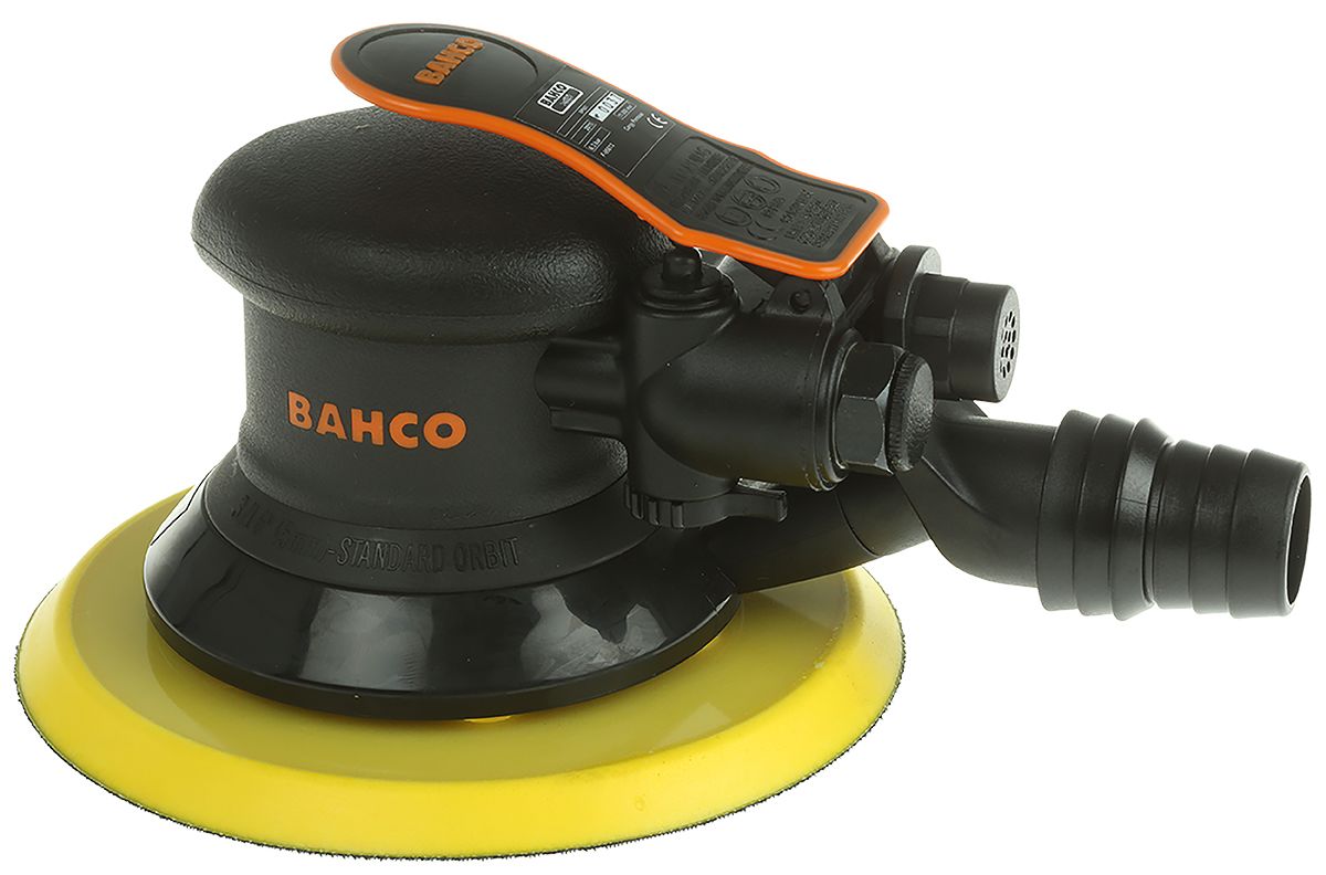 Ponceuse pneumatique Bahco BP601, 152mm, 1/4pouce, 11000tr/min, 800g