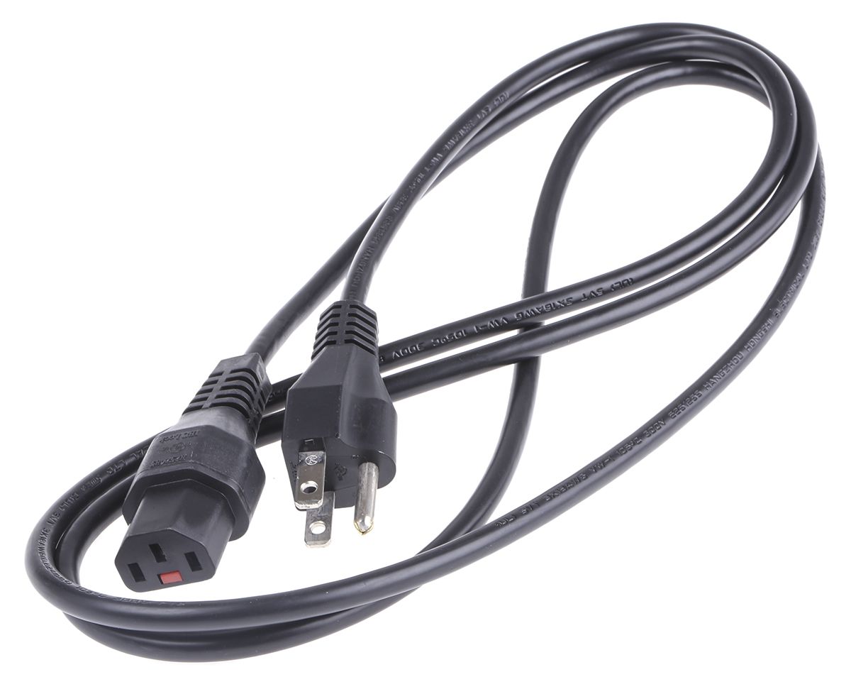 Konektor IEC C13, Samice, orientace těla: přímý, Kabelová montáž, zatlačovací zámek, 10A, 250 V