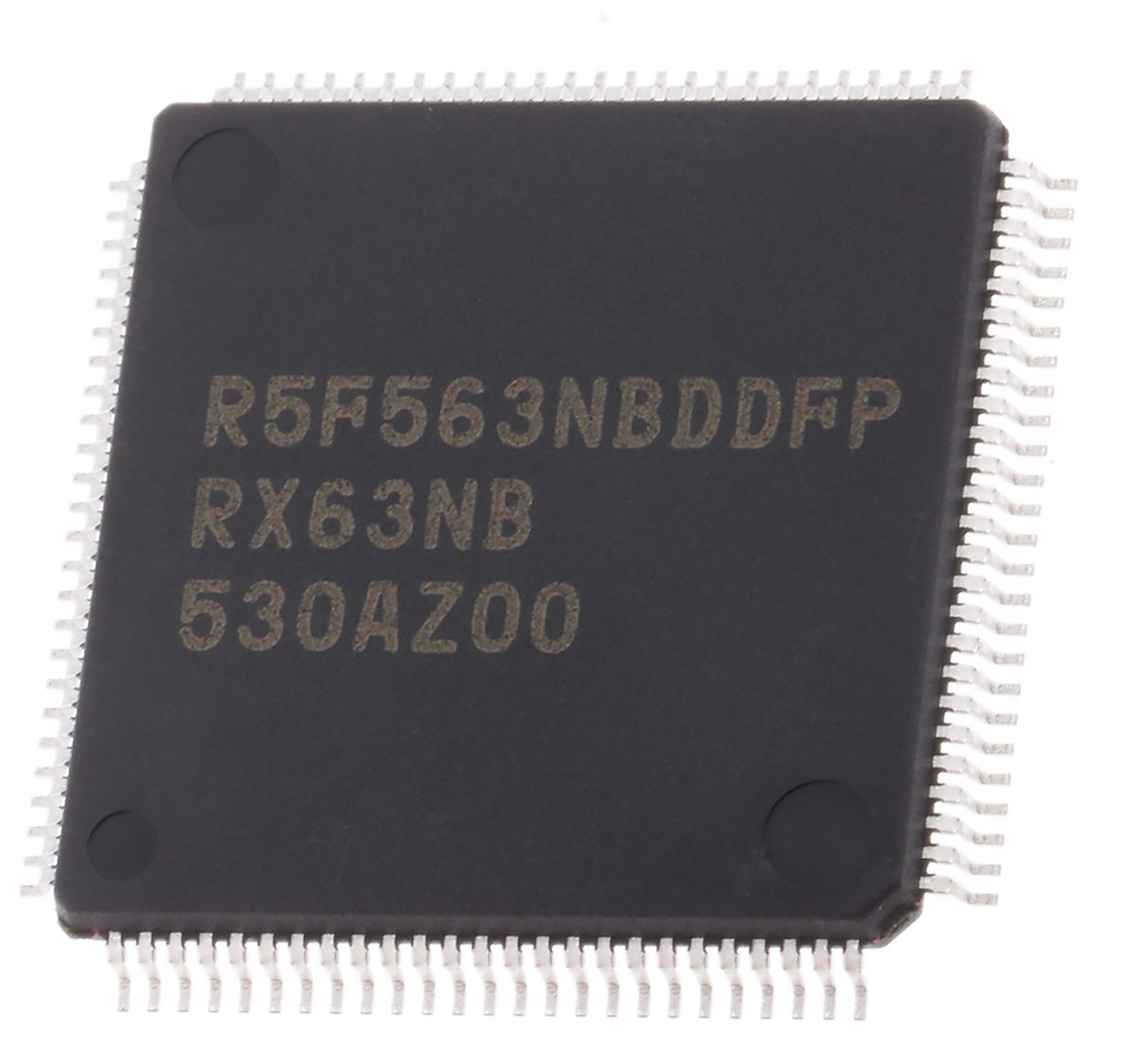 Renesas Electronics R5F563NBDDFP#V0, 32bit RX63N Microcontroller, RX, 100MHz, 1 MB Flash, 100-Pin LFQFP