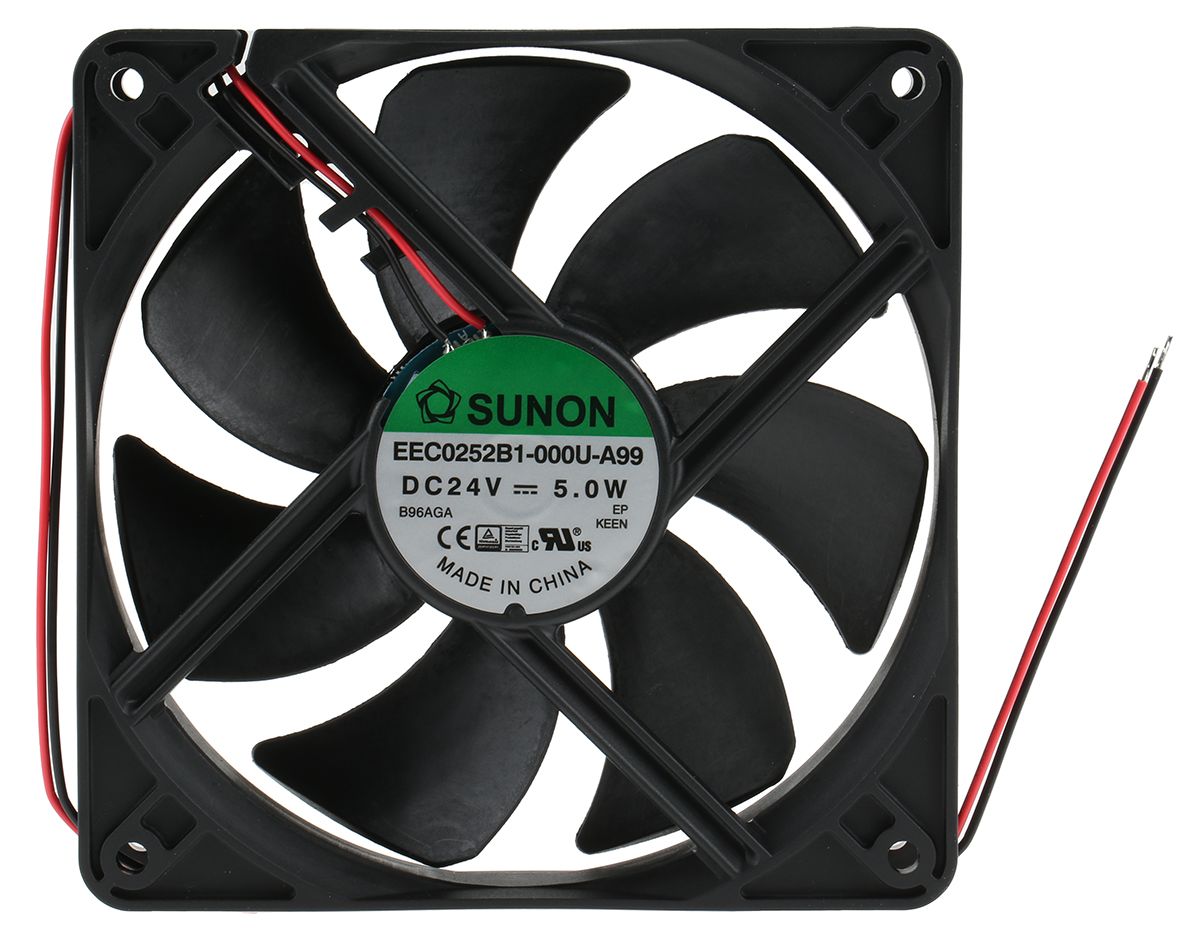 EEC0252B1-000U-A99 | Sunon EE Series Axial Fan, 24 V Dc, DC Operation ...