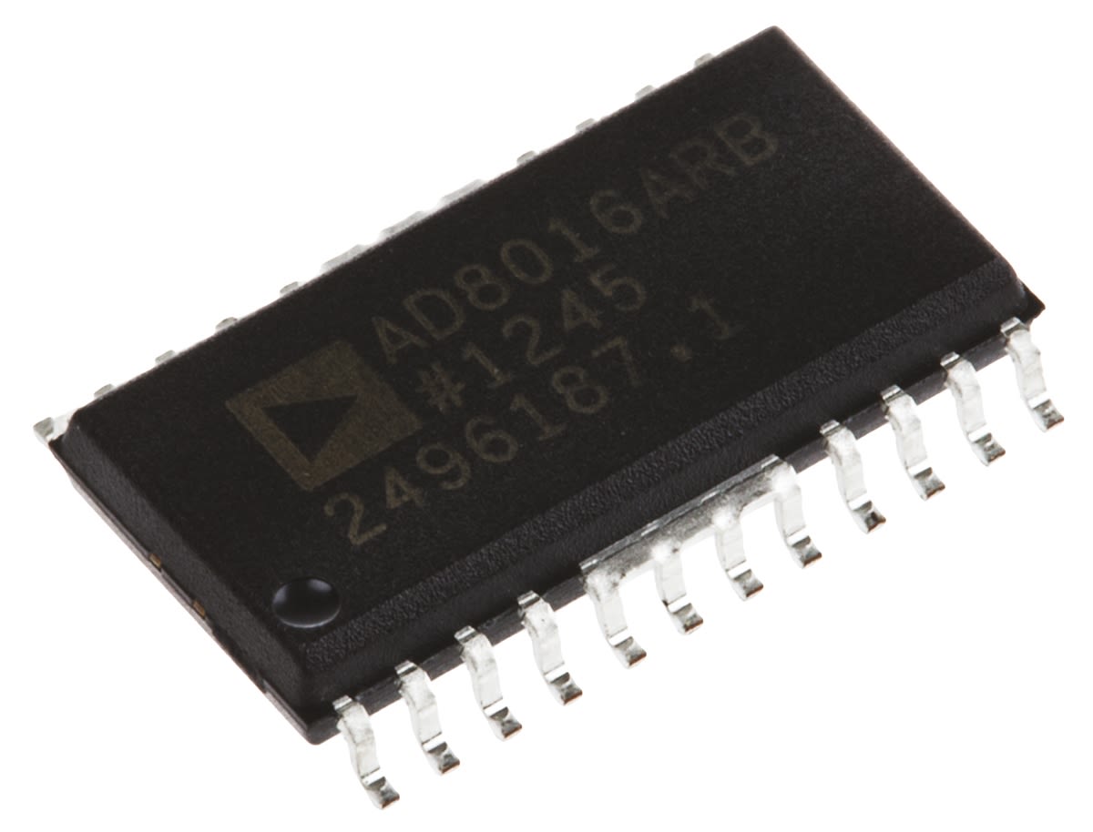 AD8016ARBZ Analog Devices, High Current, Op Amp, 380MHz, 24-Pin SOIC W | RS