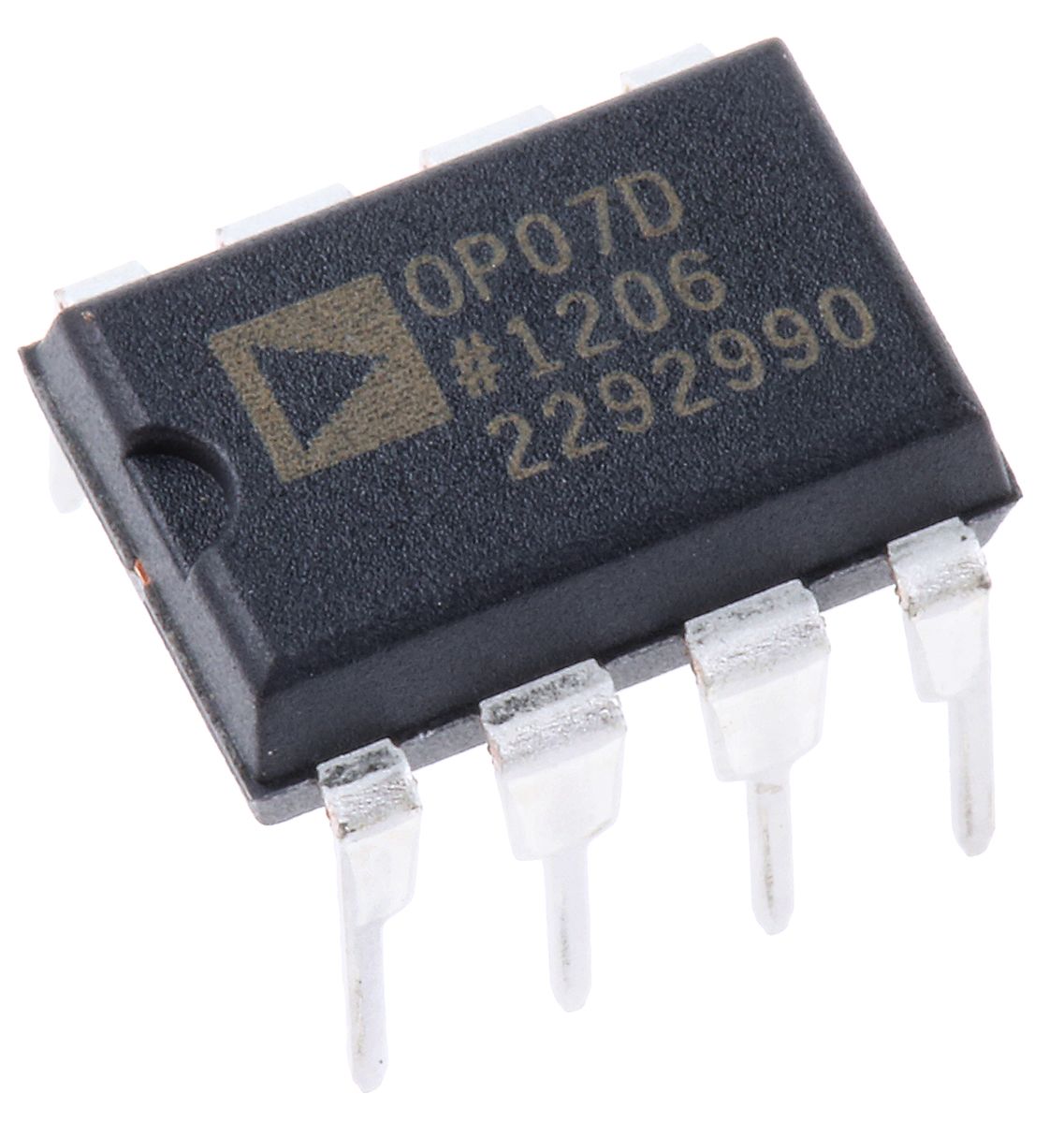 OP07DNZ Analog Devices, Low Power, Op Amp, 600kHz, 8-Pin SOIC
