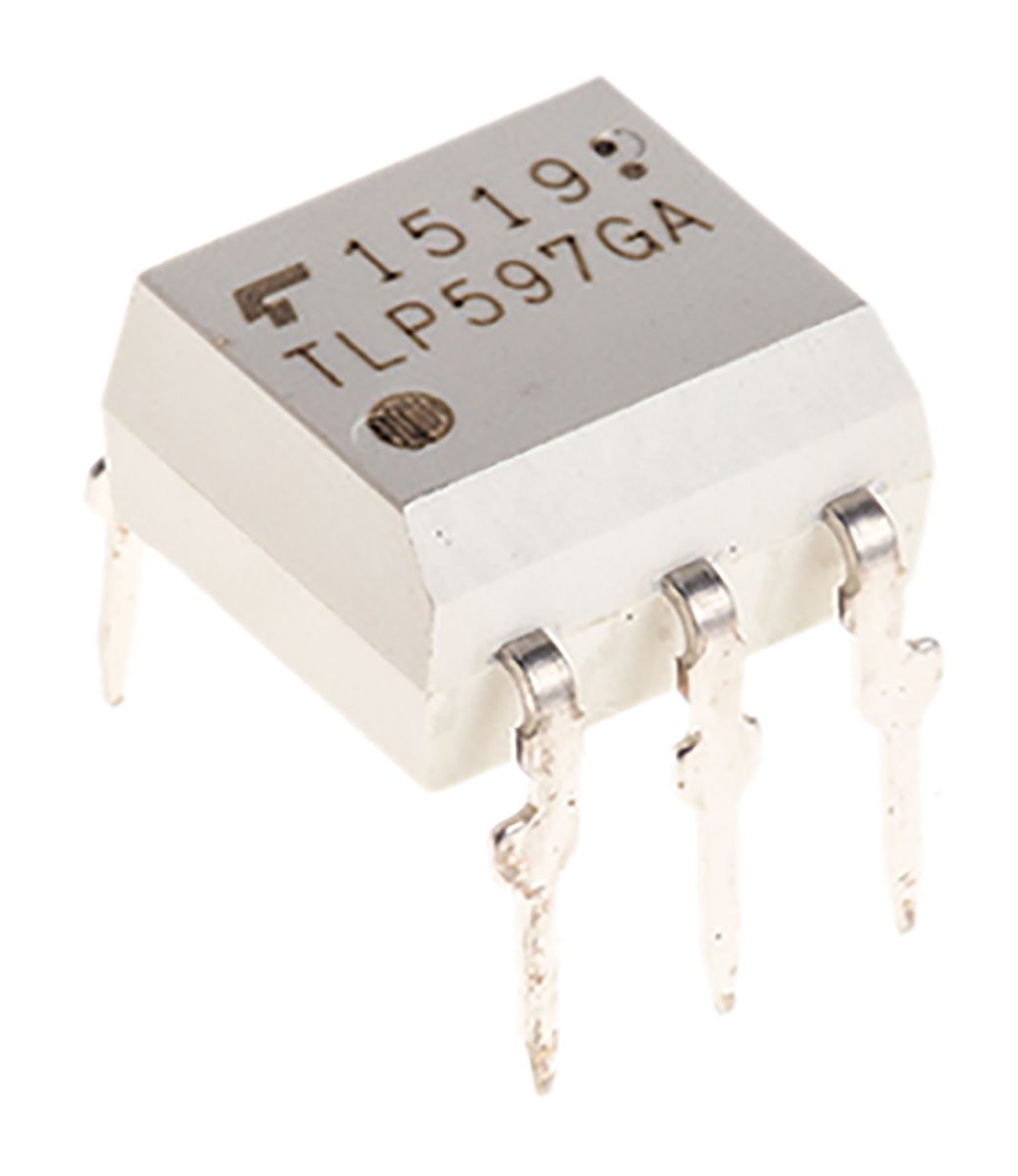 Toshiba, TLP597GA(F) DC Input MOSFET Output Dual Optocoupler, Through