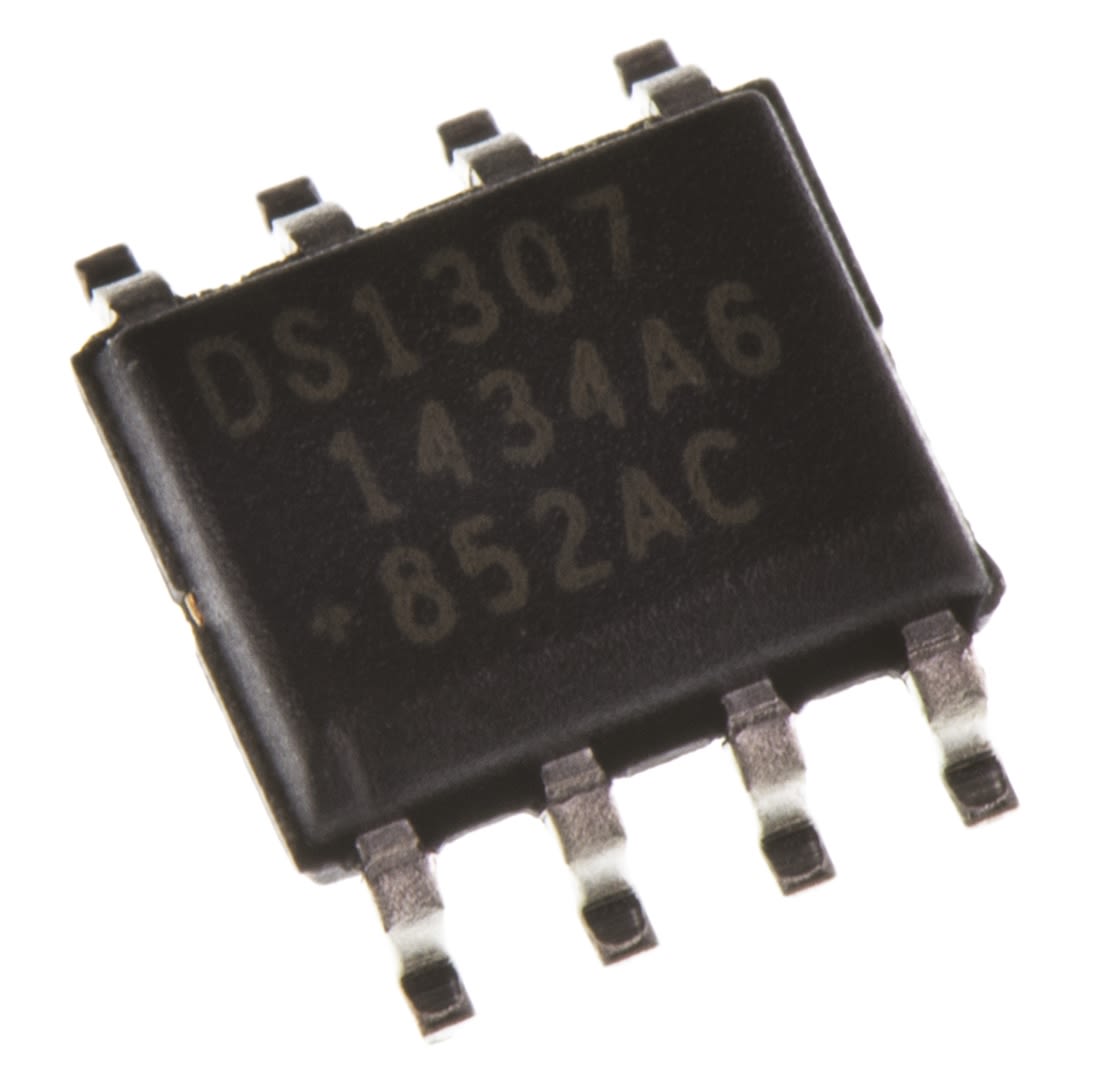 Maxim Integrated DS1307Z+T&R, Real Time Clock (RTC), 56B RAM SerialI2C
