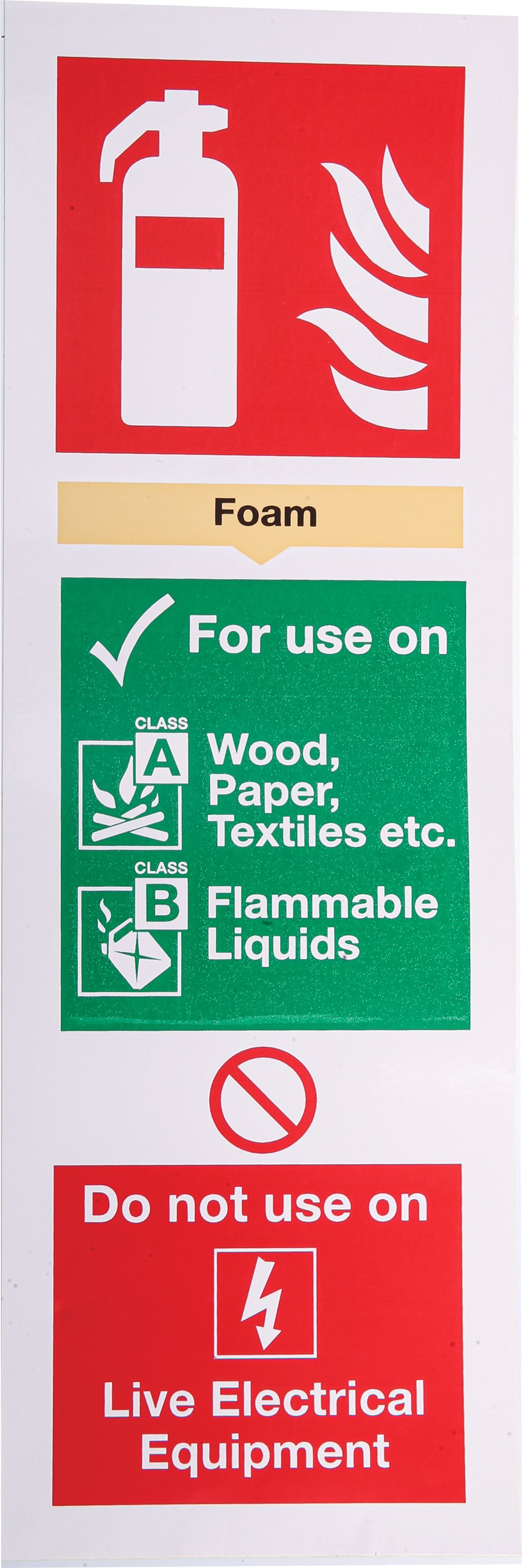 vinyl-fire-safety-sign-flammable-liquids-for-use-on-wood-paper