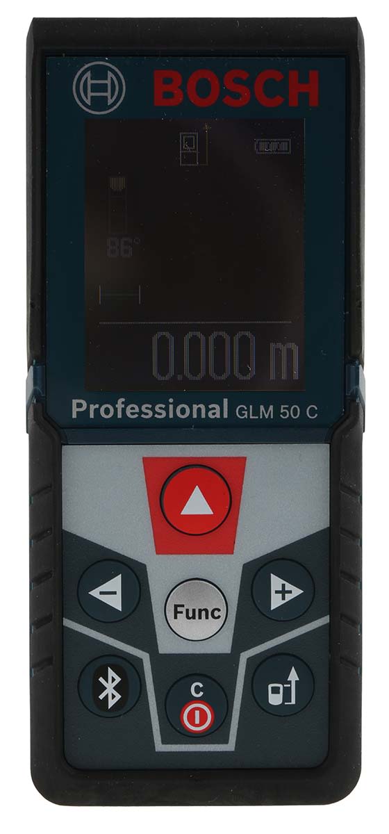 0601072C00 Bosch GLM 50 C Laser Measure, 0.05 → 50m Range, ±1.5 mm