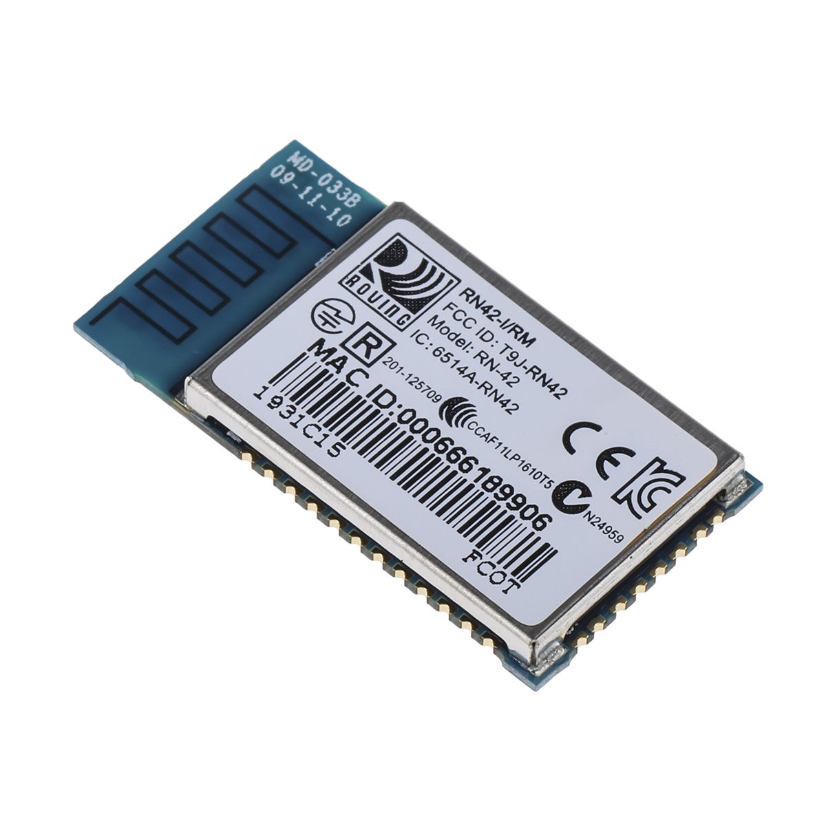 Microchip Bluetooth Modul RN42-I/RM 2.1, 1.1, 1.2, 2 4dBm