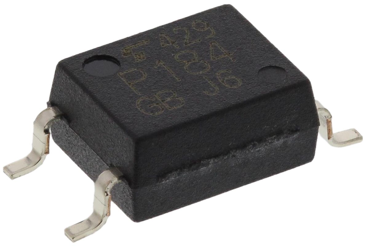 Toshiba, TLP184(GB,E(O AC Input Transistor Output Optocoupler, Surface