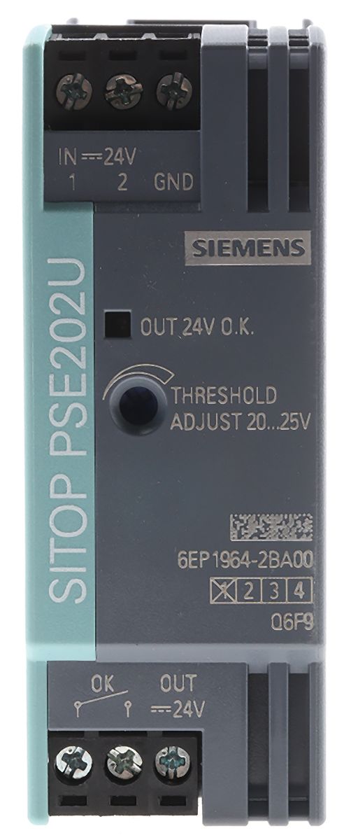 Siemens SITOP PSE202U Redundancy Module Dual Redundancy Module, 24V dc, 24V dc, 10A Output