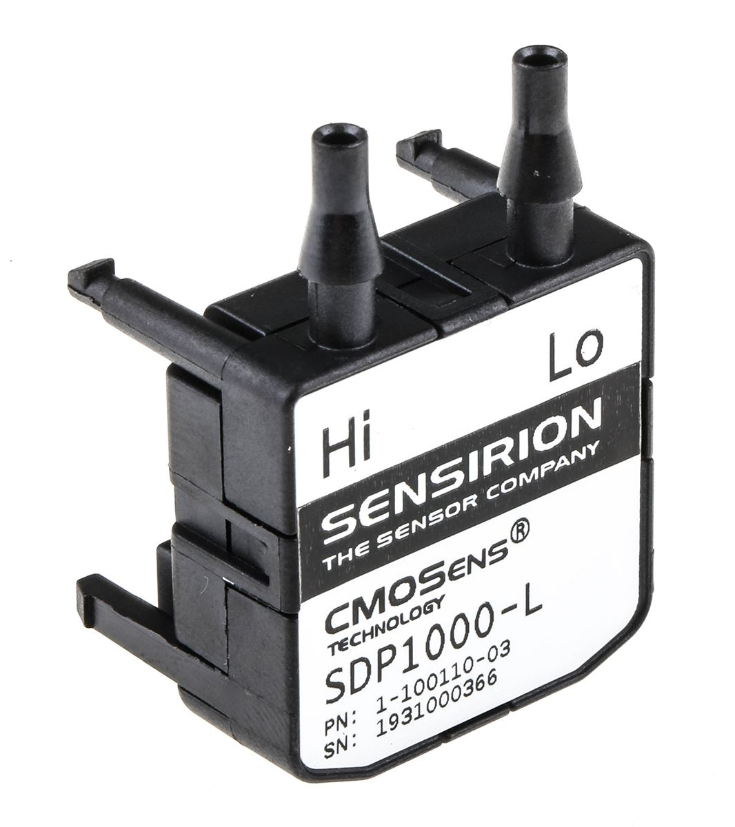 SDP1000L Sensirion SDP1000 Series Pressure Sensor, 20Pa Min, 500Pa Max, Analogue Output