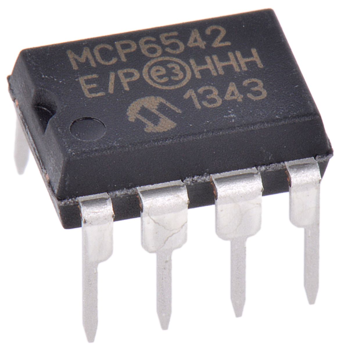 MCP6542-E/P Microchip, Dual Comparator, Push-Pull O/P, 1.6 to 5.5 V 8-Pin PDIP