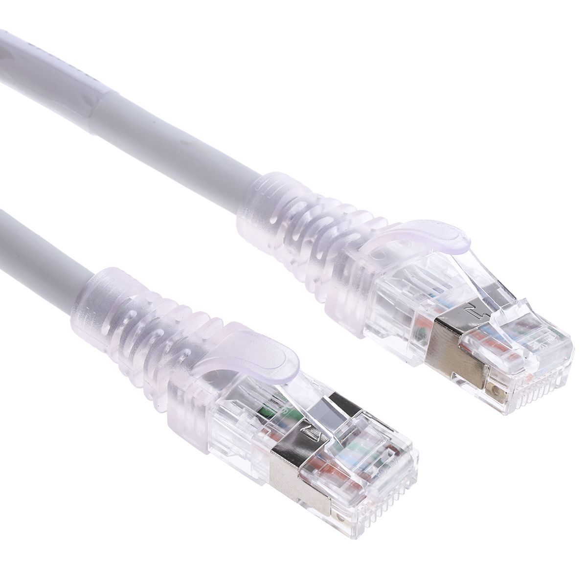 Molex Ethernetkabel Cat.6a, 10m, Grau Patchkabel, A RJ45 STP Male, B RJ45, LSZH