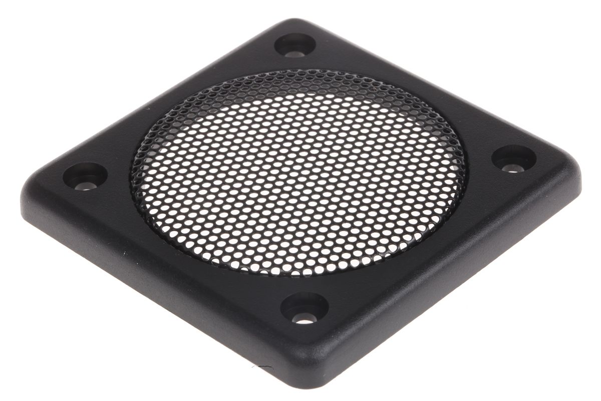 2312 Visaton Black Square Speaker Grill for 6.5 cm/2.5 in Speaker Size RS