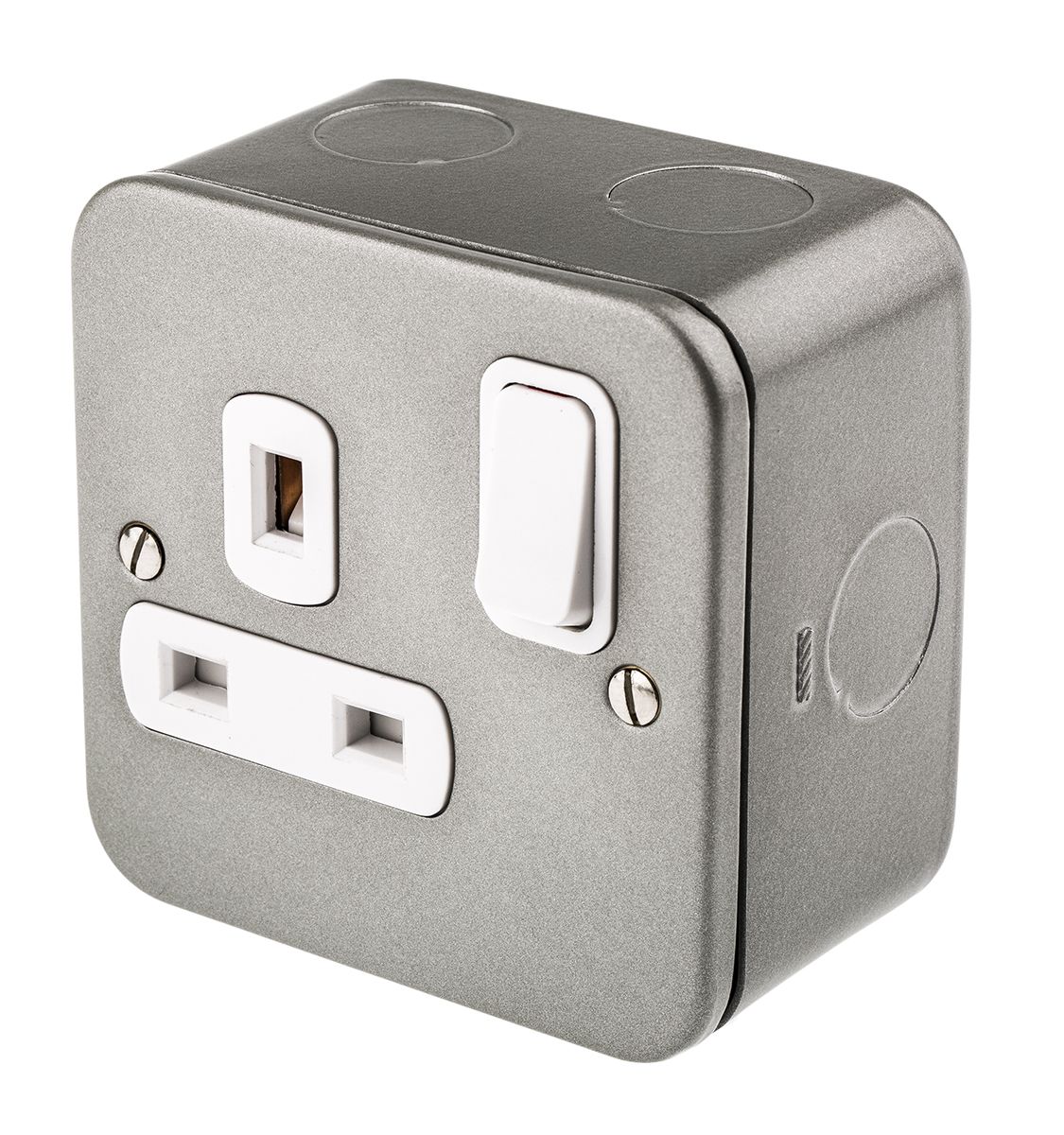 M1207DP Deta 1 Gang Plug Socket, 2 Poles, 13A, Type G British