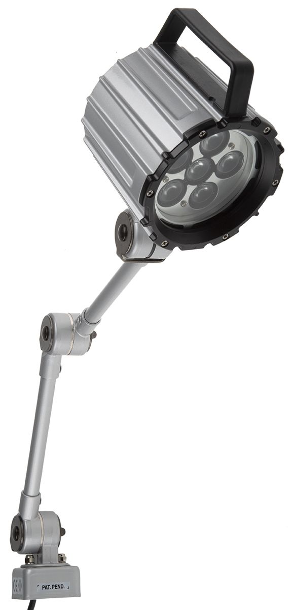 RS PRO LED Machine Light, 24 V, 12 W, Adjustable Arm, 430mm Arm Length