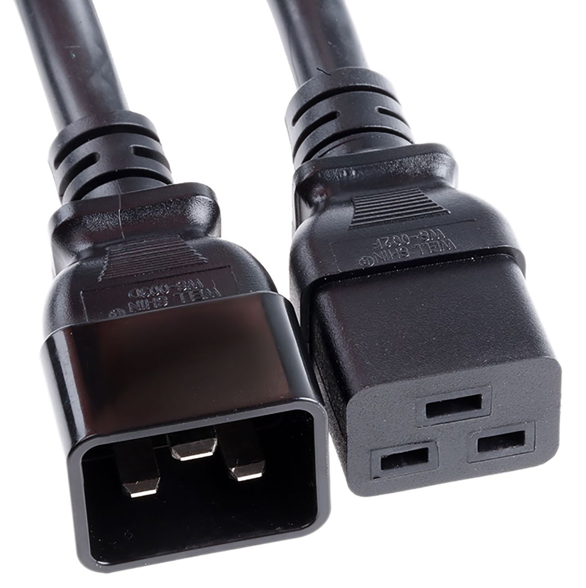 APC IEC C19 Socket to IEC C20 Plug Power Cord, 1.98m