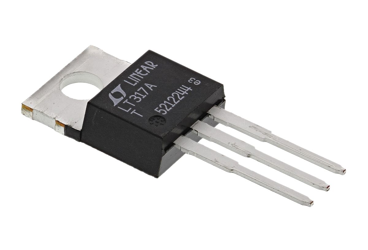 Analog Devices LT317AT#PBF, 1 Linear Voltage, Voltage Regulator 1.5A, 5 → 40 V 3-Pin, TO-220