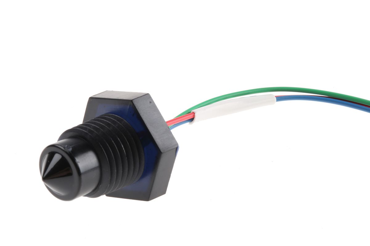 Cynergy3 OLS7 Series Optical Sensor Level Switch, Transistor Output, Chassis Mount, Polysulfone Body